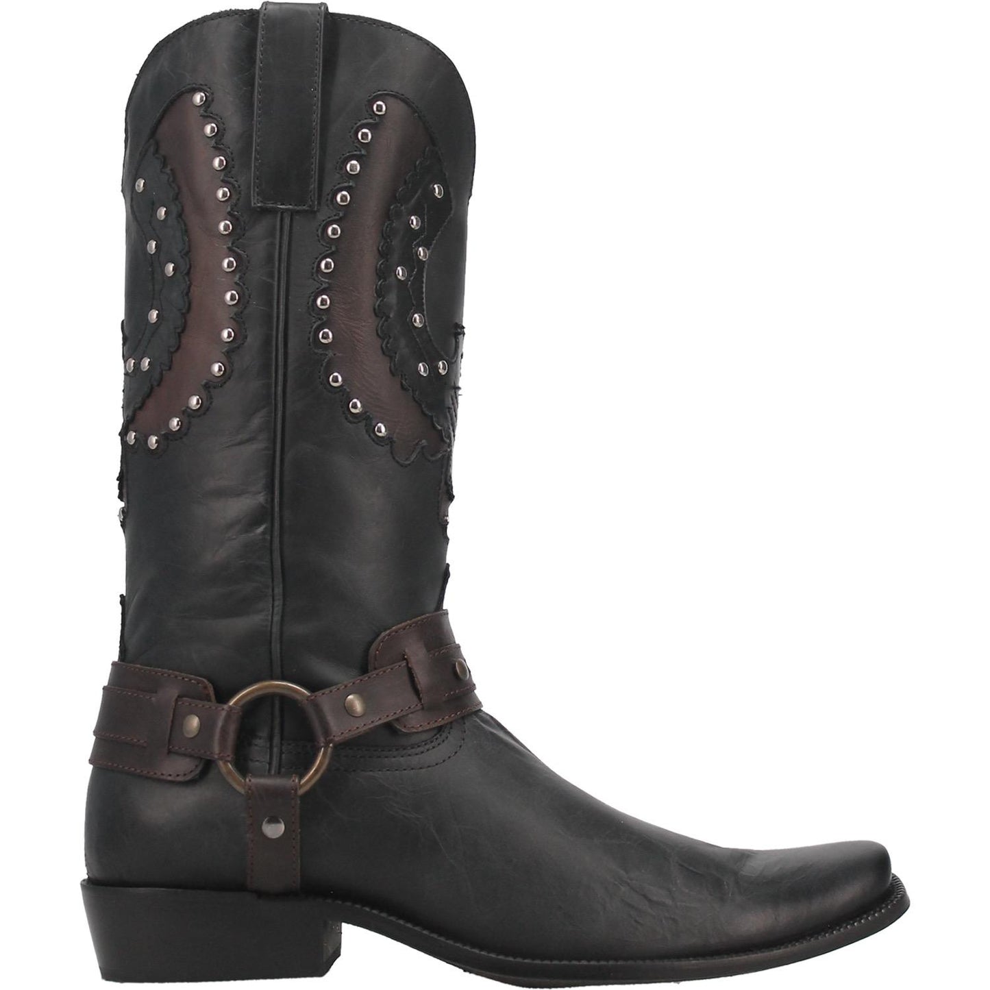 Dingo War Eagle Black DI 851 Mens Cowboy Boots