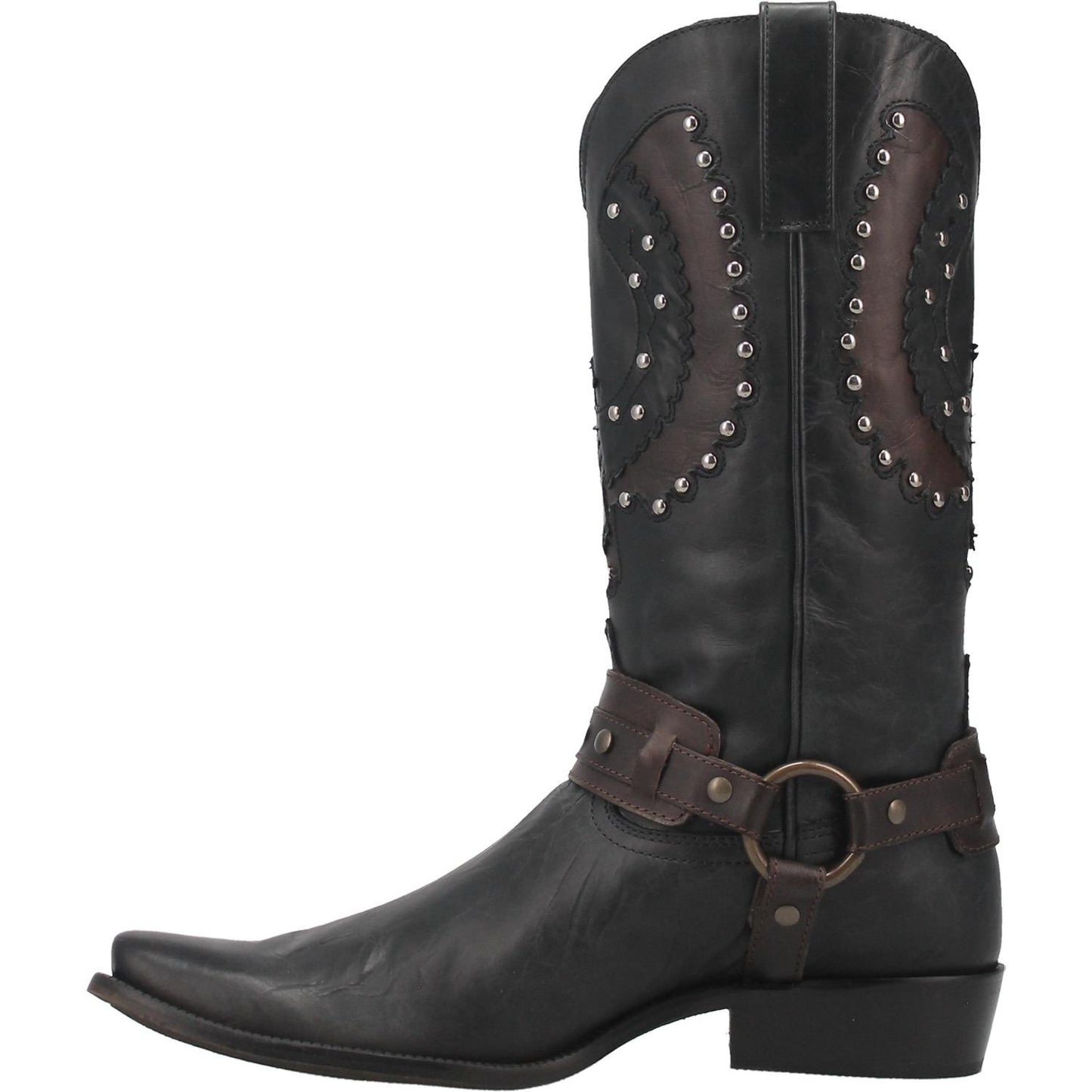 Dingo War Eagle Black DI 851 Mens Cowboy Boots