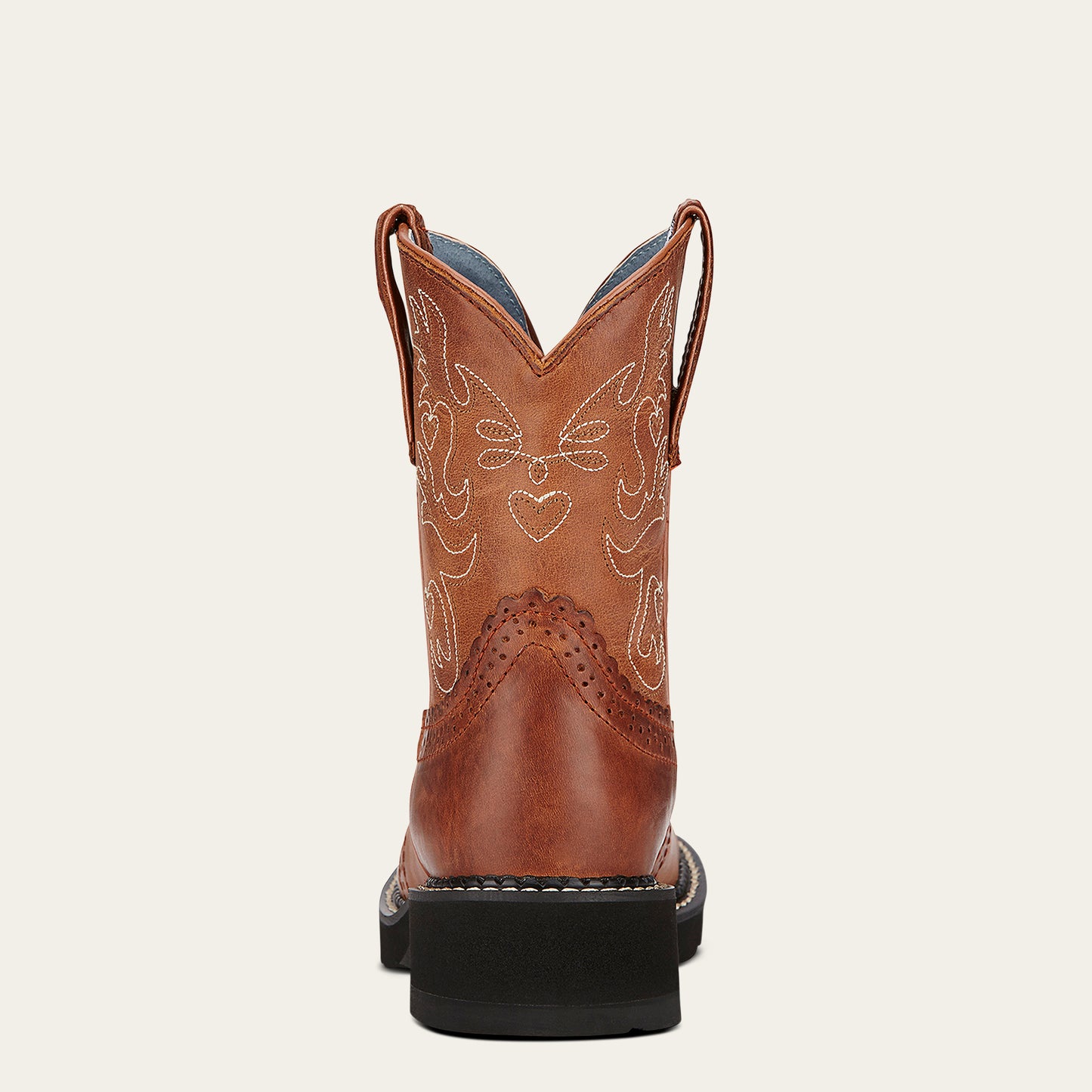 Ariat Ladies 10000860 Fatbaby Saddle Western Boot in Russet Rebel