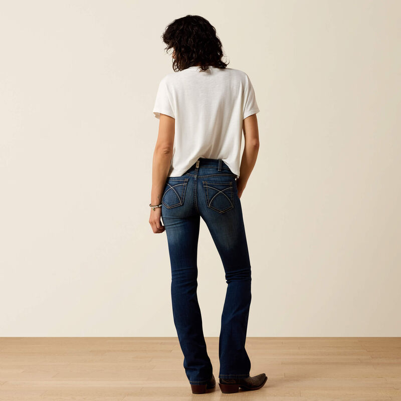 Ariat Ladies 10027713 R.E.A.L. Perfect Rise Stretch Rosa Boot Cut Jean