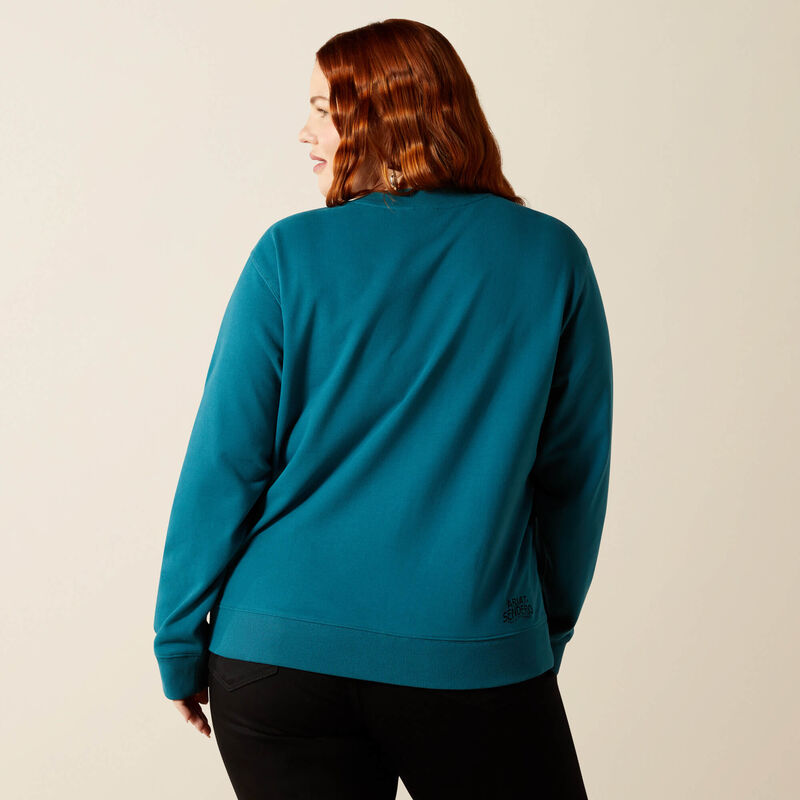 Ariat Ladies 10062830 Essential Sendero West is Best Sweatshirt