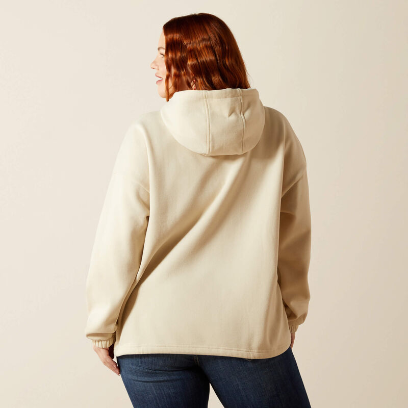 Ariat Unisex Sendero Slow Horses Hoodie in Oyster Grey 10062831