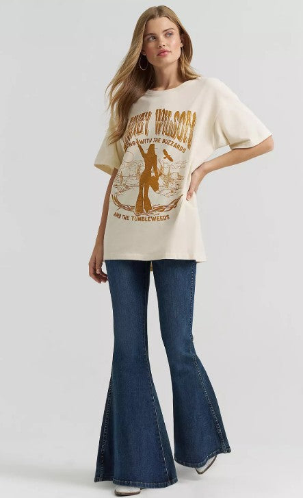Wrangler Lainey Wilson X Buzzards Tee in Cream 112380546