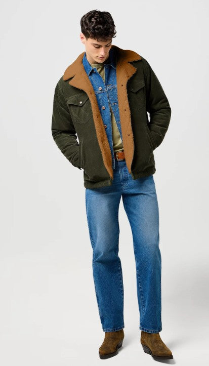 Wrangler Mens 112371443 Regular Wrange Coat in Forest Night