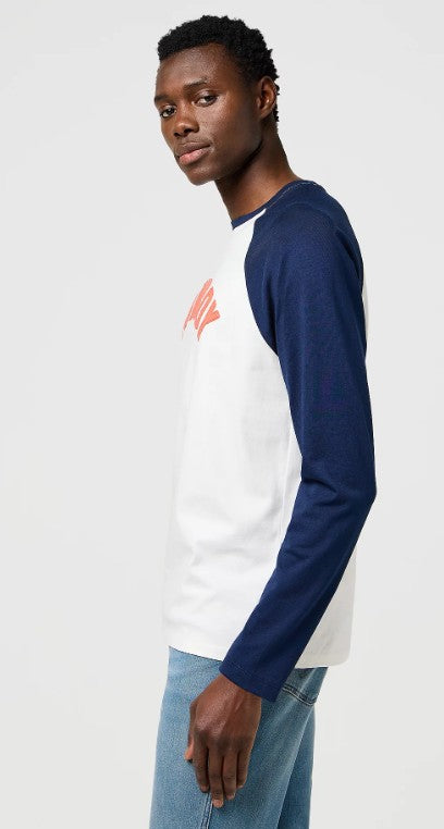 Wrangler Long Sleeve Regular Baseball Tee 112371495