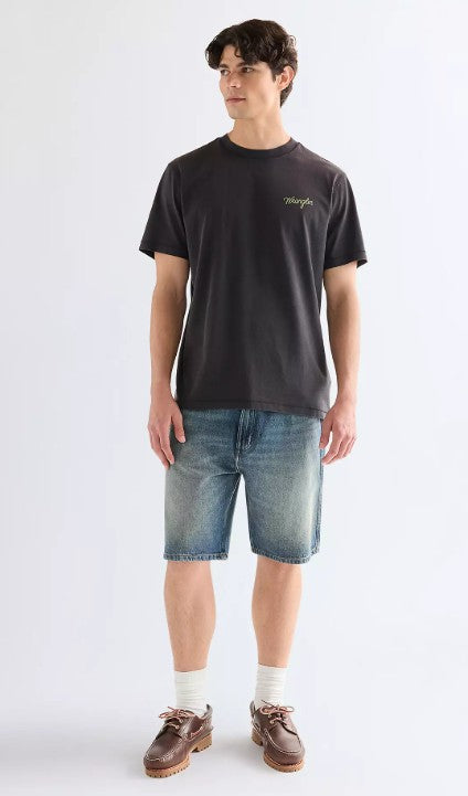 Wrangler Relaxed Graphic Tee in Black 112378003