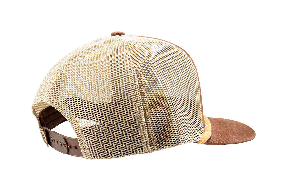 M&F 191001202 Ranch Craft Originals Snap Back Cap Cuttin Up Brown