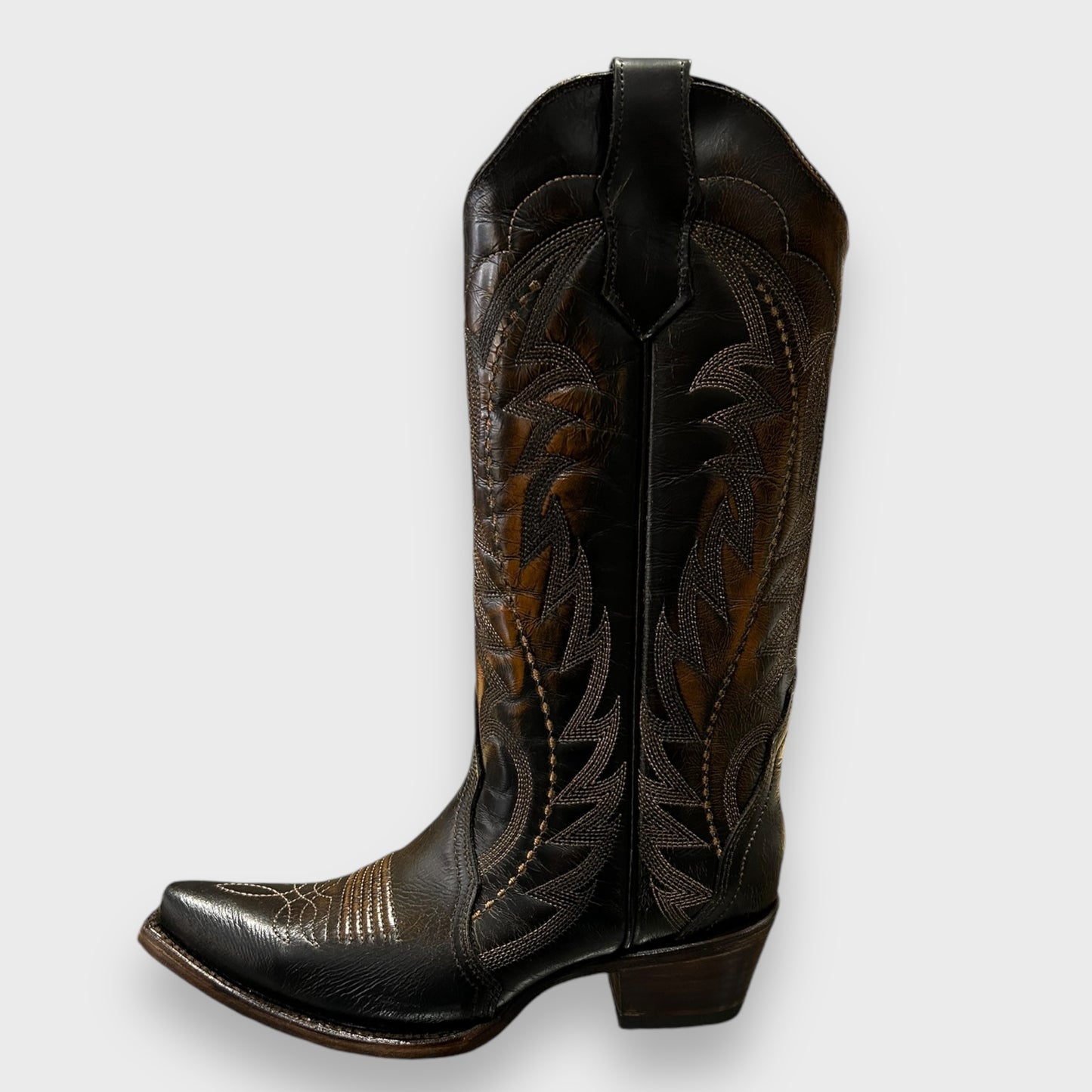 Circle G by Corral Ladies Western Boots in Triad Multitoned Brown L5872