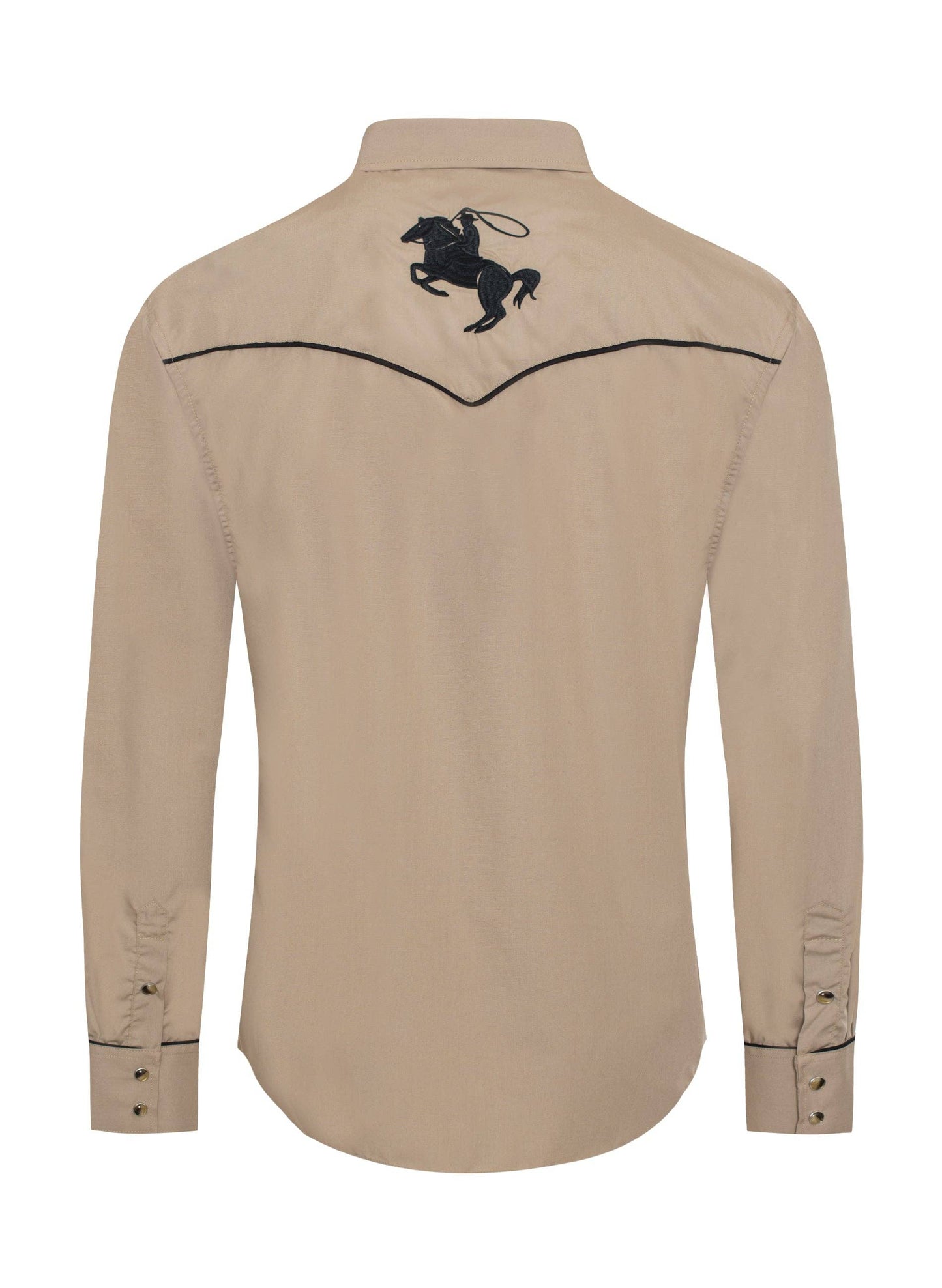 Rodeo Clothing Men's Horse Embroidery Western Shirt-PS560L-506