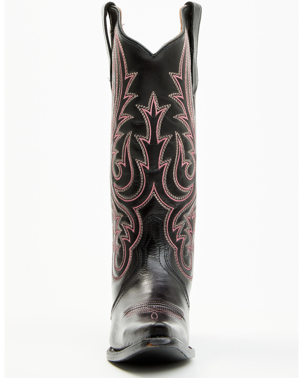Circle G by Corral Ladies Western Boots in Black with pink detail L6105