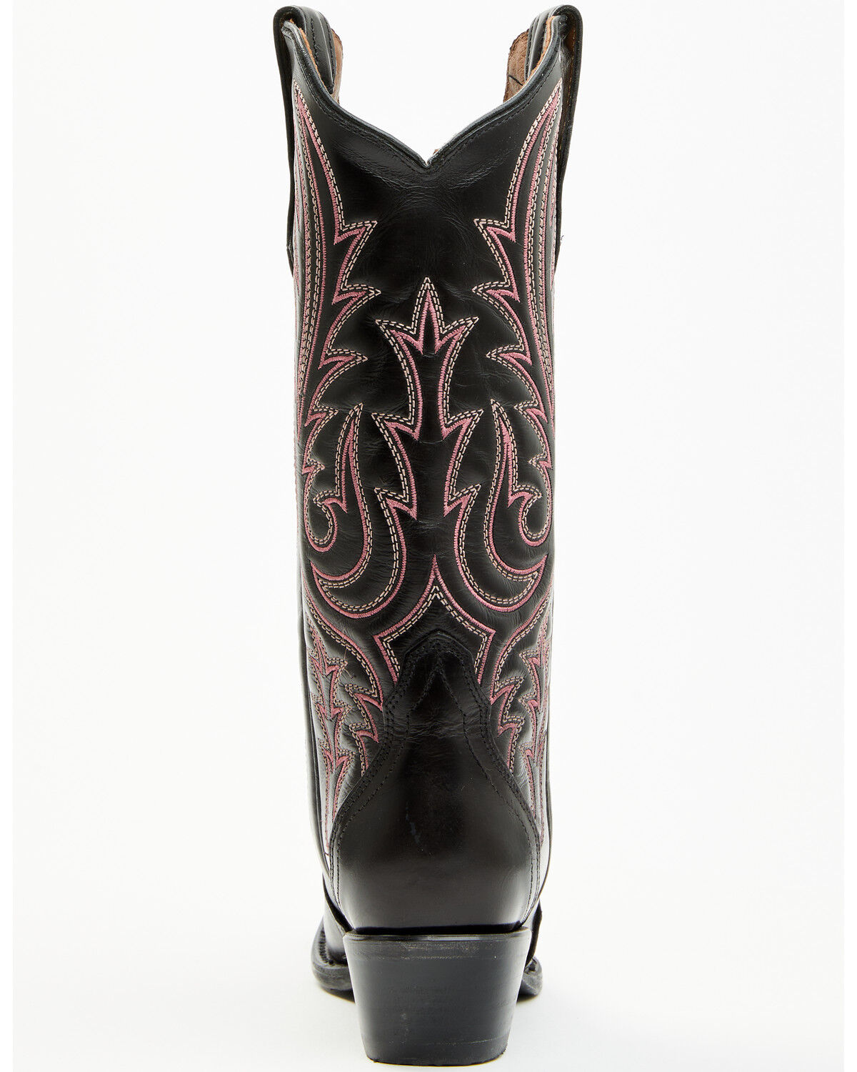 Circle G by Corral Ladies Western Boots in Black with pink detail L6105