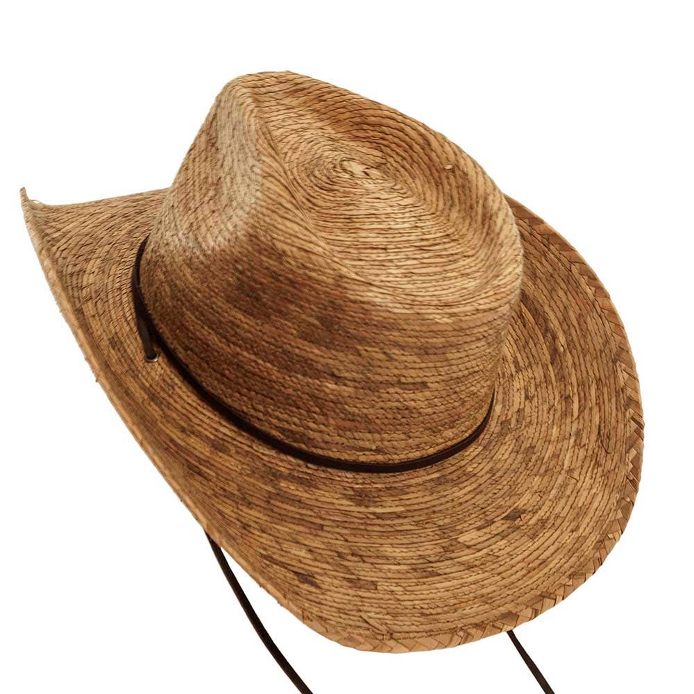 American Hat Makers Mexican Palm Straw Cowboy Hat - Tycoon: Toast