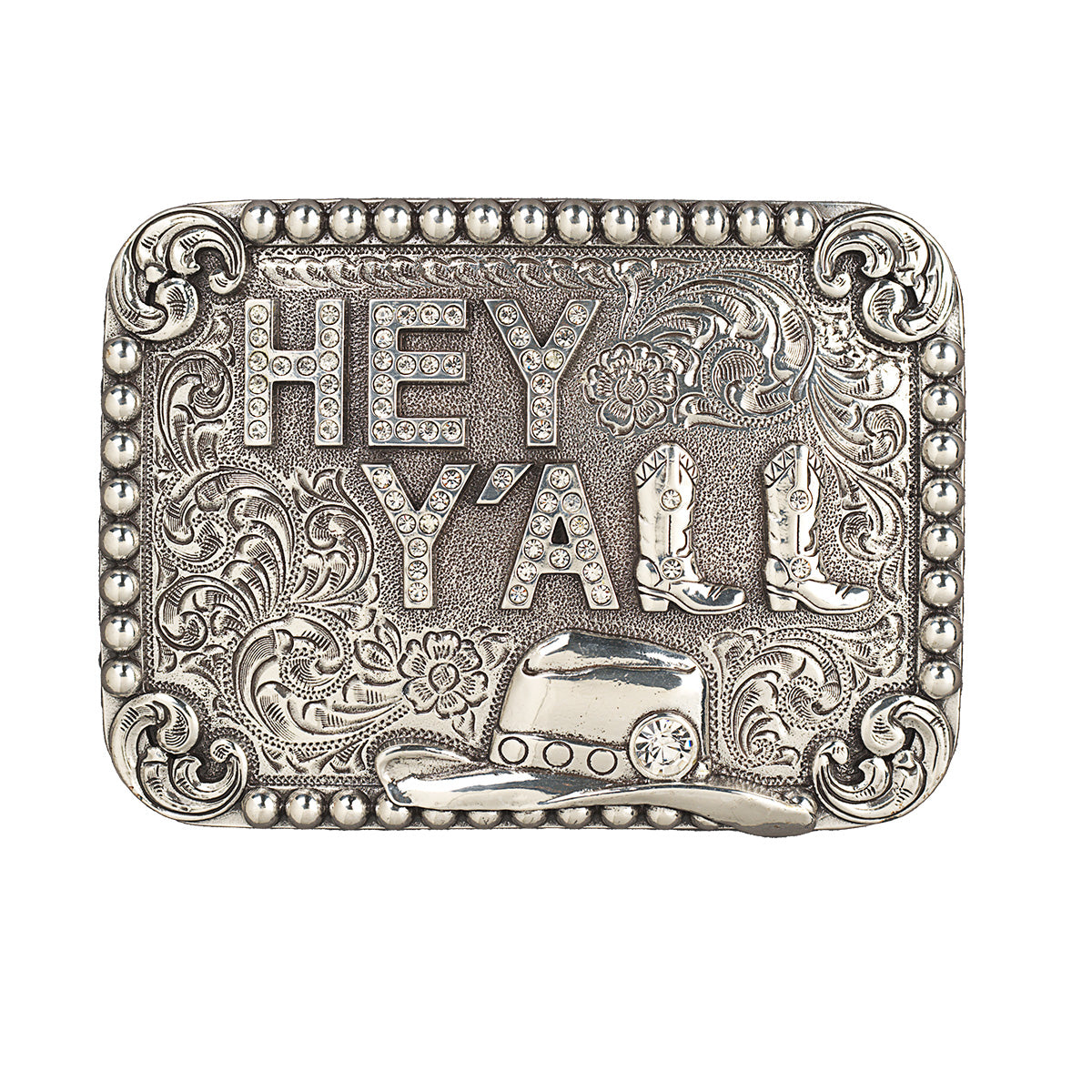 M&F Hey Y'all rectangle buckle 37932