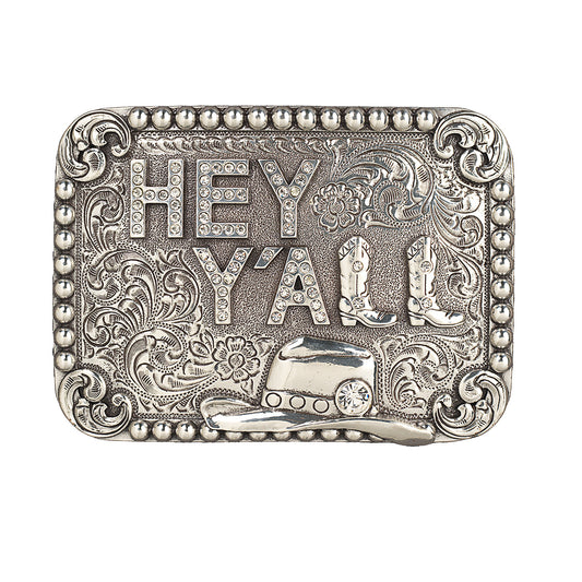 M&F Hey Y'all rectangle buckle 37932