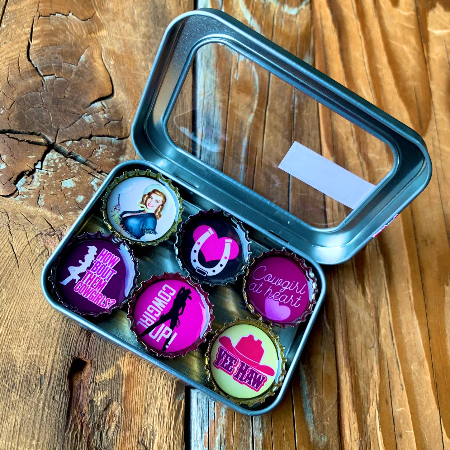 Cowgirl Magnets by Kates Magnets set of 6