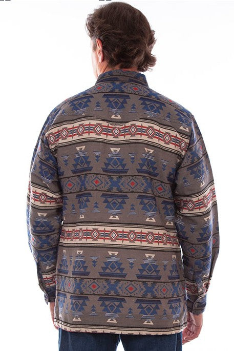 Scully 5309 Mens Southwest Shacket