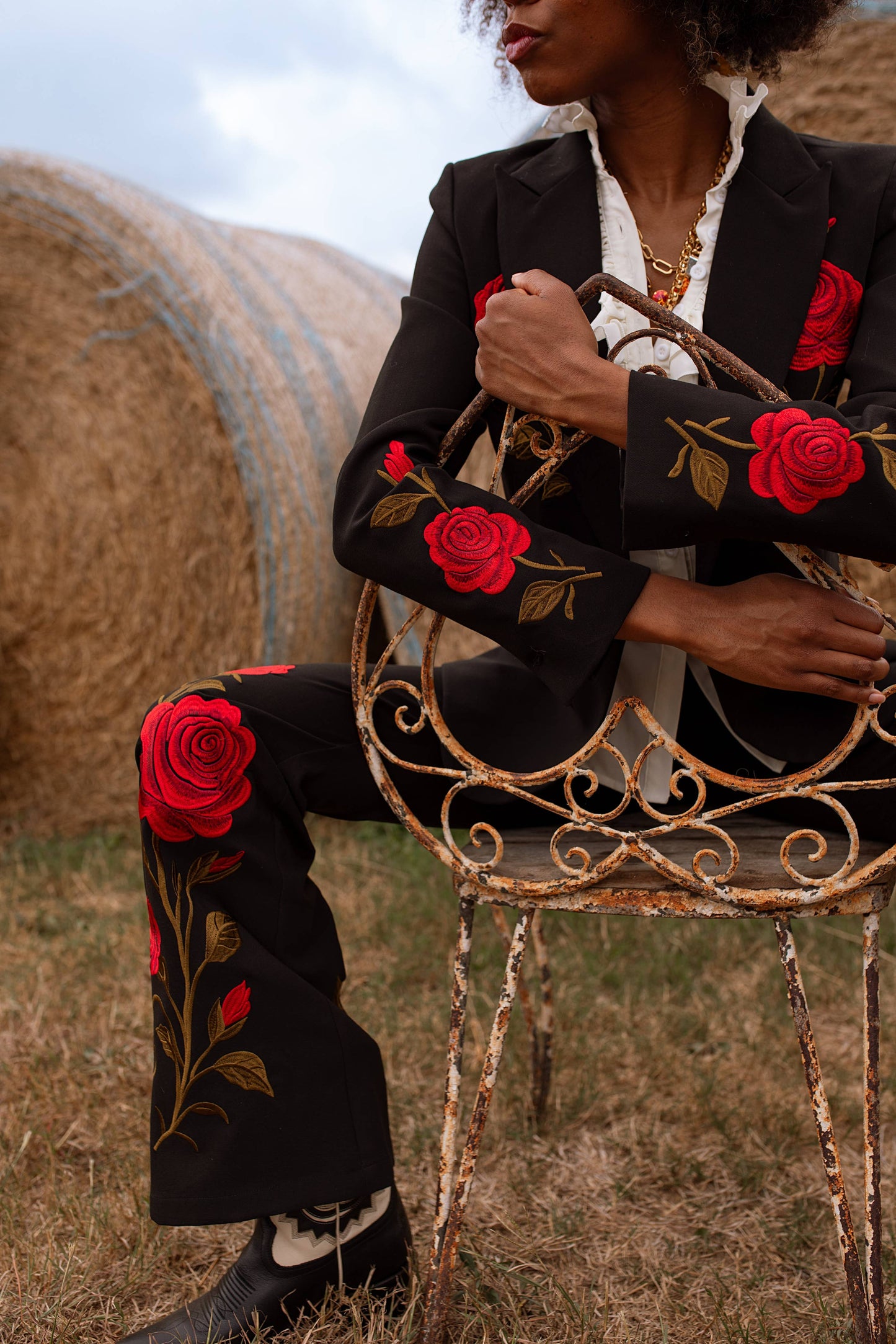 Rodeo Quincy Rose Trousers P2868Q