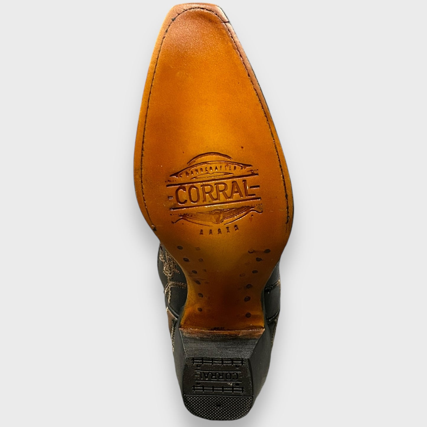 Corral C4040 Ladies Copper Embroidery & Crystals Cowboy boots