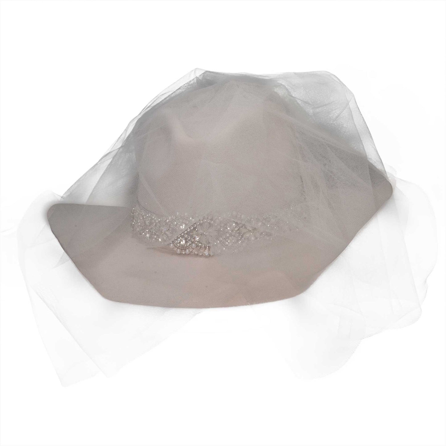 American Hat Makers Juliet - Womens Bridal Felt Cowboy Hat