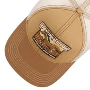 Stetson Trucker Cap American Heritage Horse 7771106 in Beige