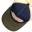 Stetson Cowboy Coffee Company Trucker 7741178 Cap in Blue/Olive