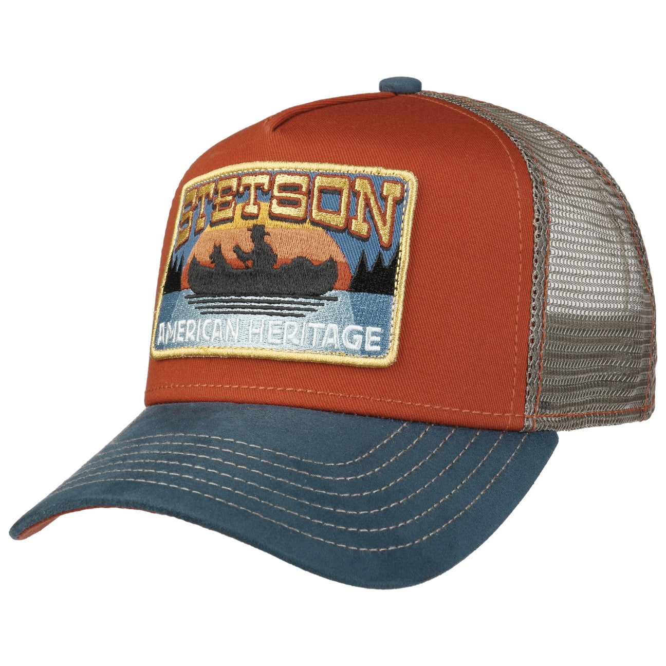 Stetson Trucker Cap 7756114 Red/Blue