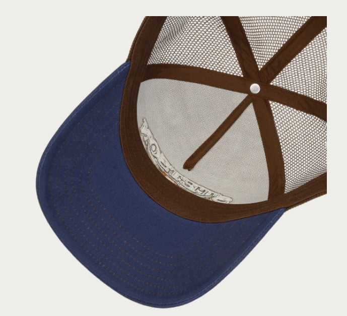 Stetson Trucker Cap 7761160 in Brown & Blue