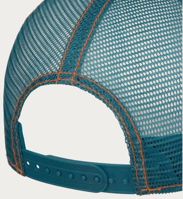 Stetson Trucker Cap in Blue & Orange 7761161