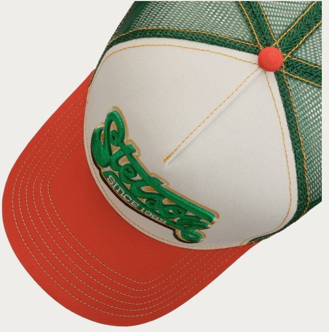 Stetson Trucker Cap in Red & Green 7761162