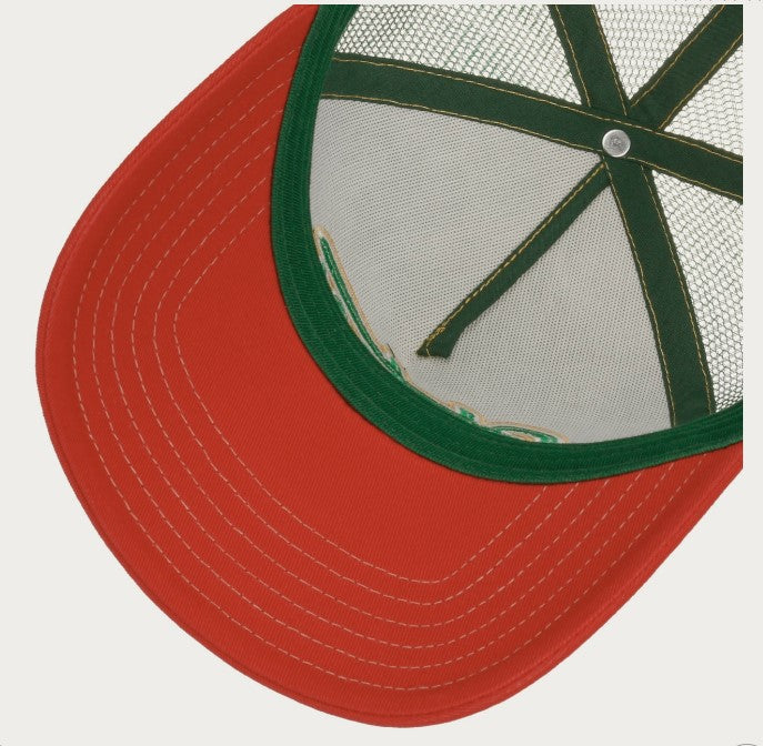 Stetson Trucker Cap in Red & Green 7761162