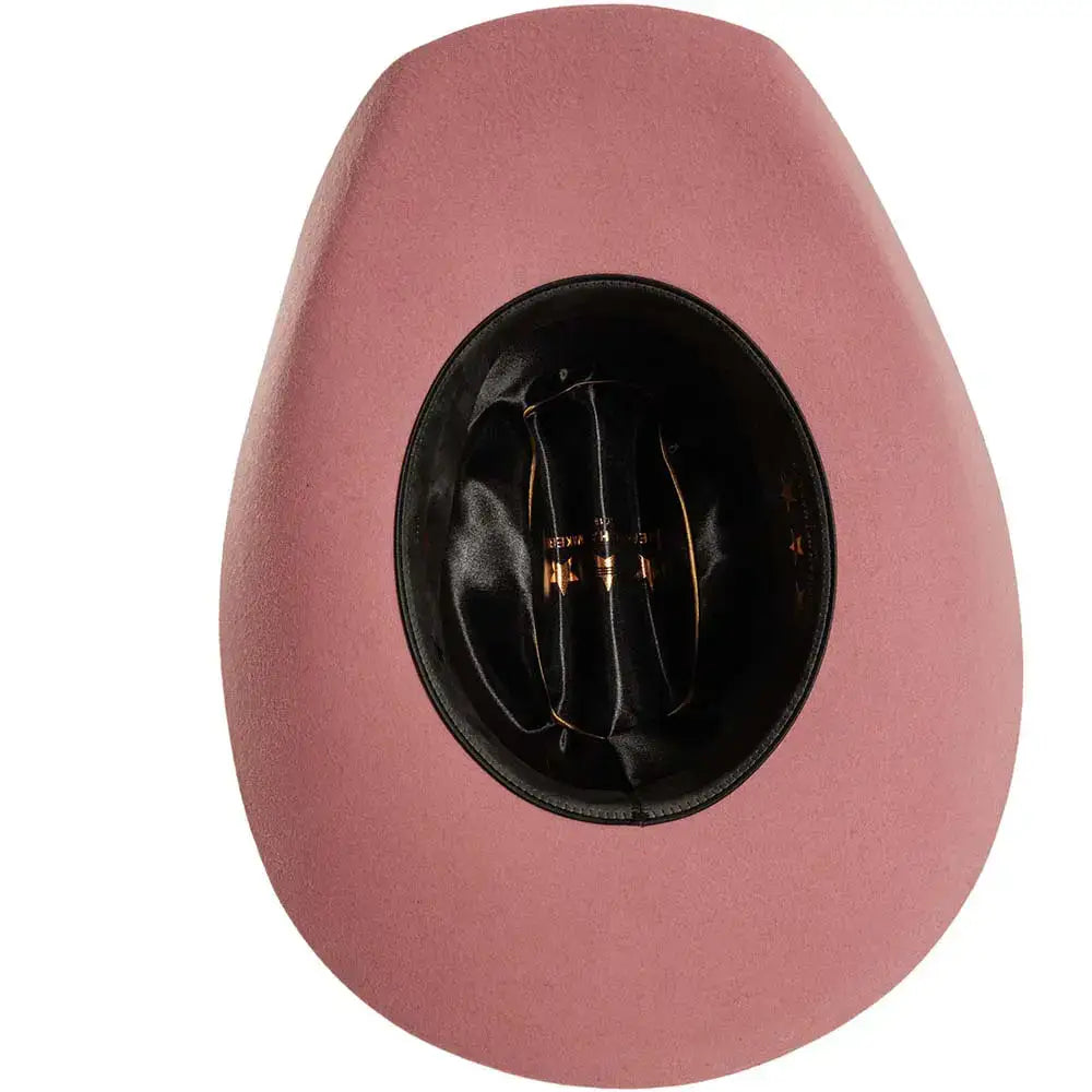 American Hat Makers 710087 Cattleman Cowboy Hat in Soft Pink