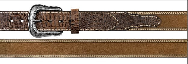 Roper 8665500 Huxley Western Belt Cognac/Tan