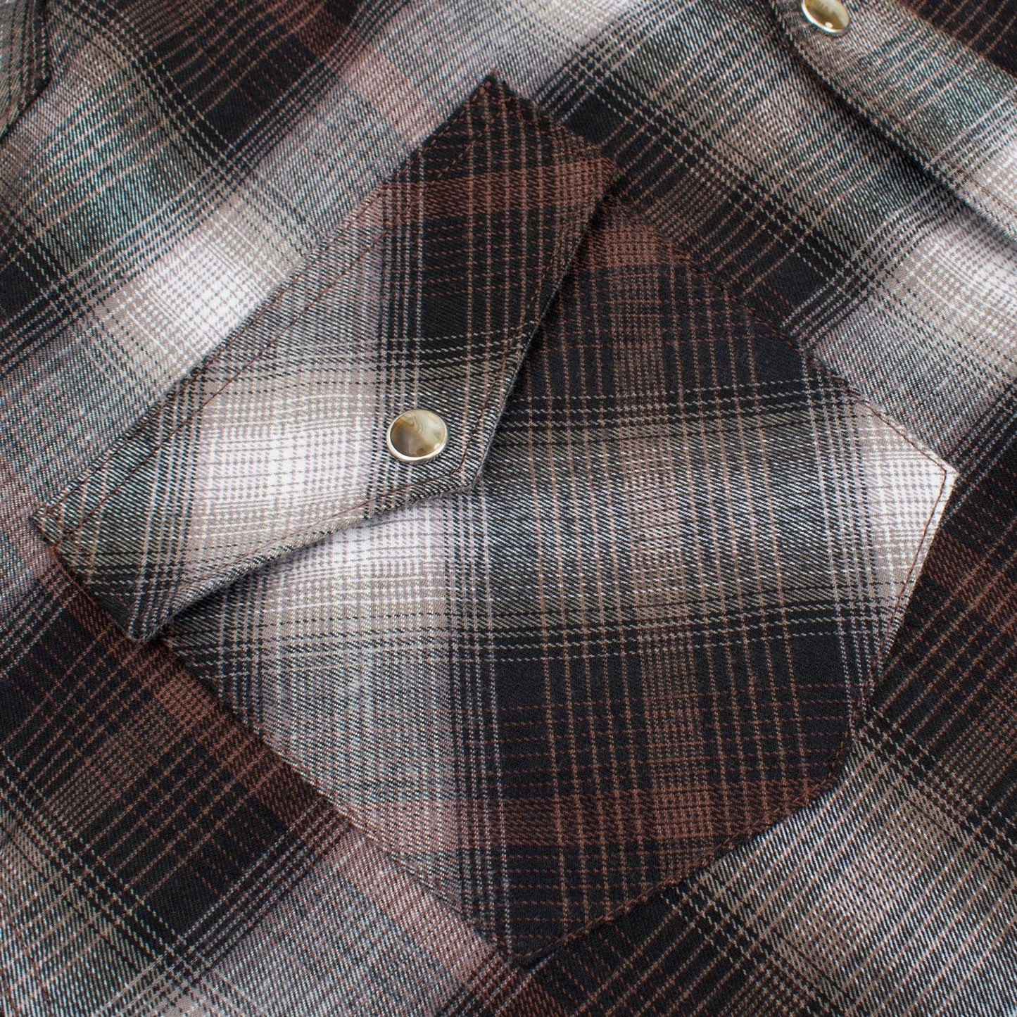 Men's Western Long Sleeve Flannel Shirts With Snap Buttons FLS300-305