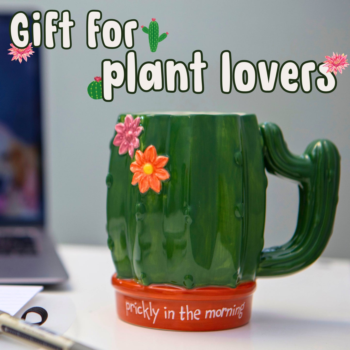 Prickly in the Morning Cactus Mug BG195