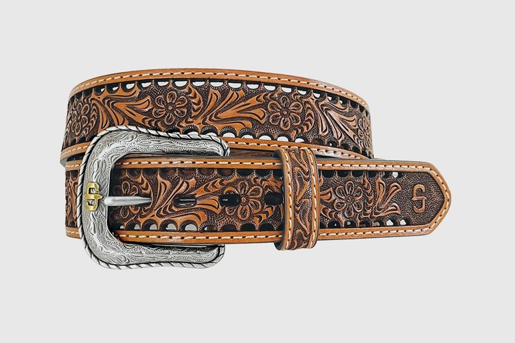 Gem Dandy 9923500 Stetson Oakley Western Belt