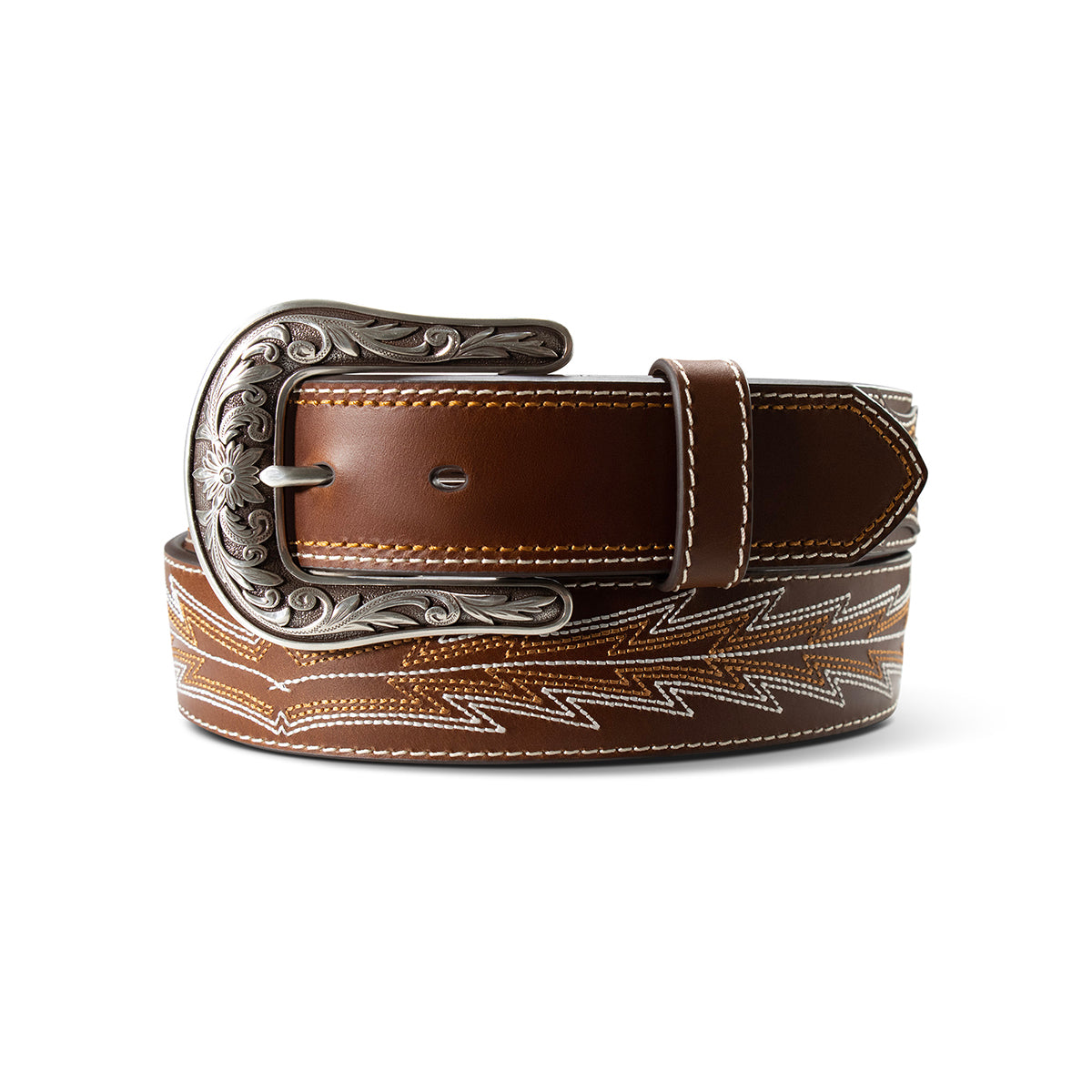 M&F Ariat Western Belt A1568002 Casanova in Brown