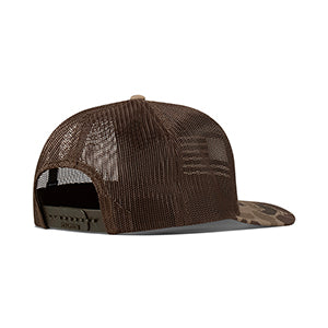 Ariat Cap R112 Snap Back Camo American Flag Brown A300089802