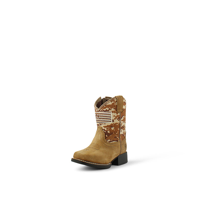 Ariat LIL'STOMPERS Patriot Medium Brown A441000644