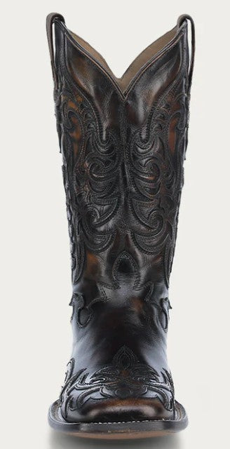Corral A4655 Black/Homey Overlay Mens Cowboy Boots