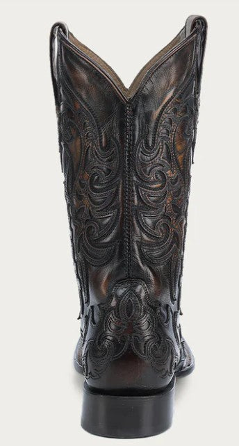 Corral A4655 Black/Homey Overlay Mens Cowboy Boots