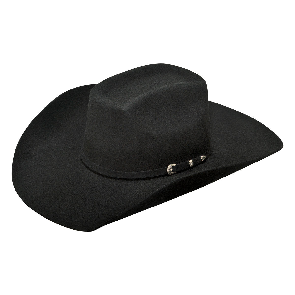 M&F 2X Wool Black Added Money Cowboy Hat A7520201