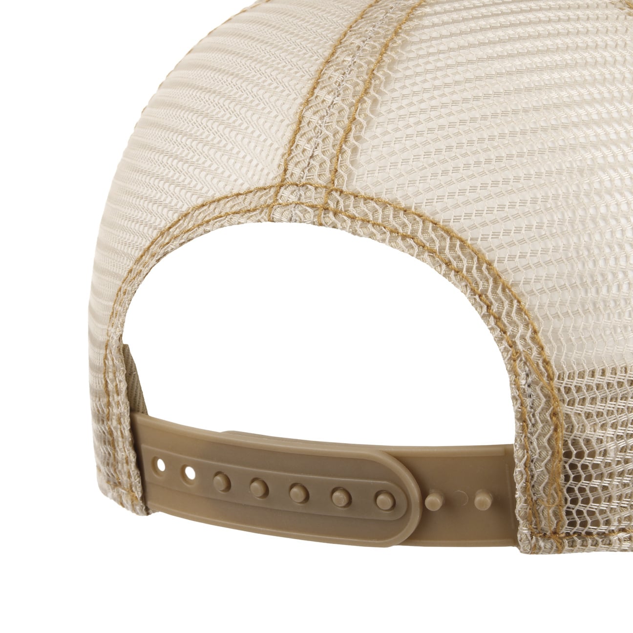 Stetson Trucker Cap American Heritage Horse 7771106 in Beige