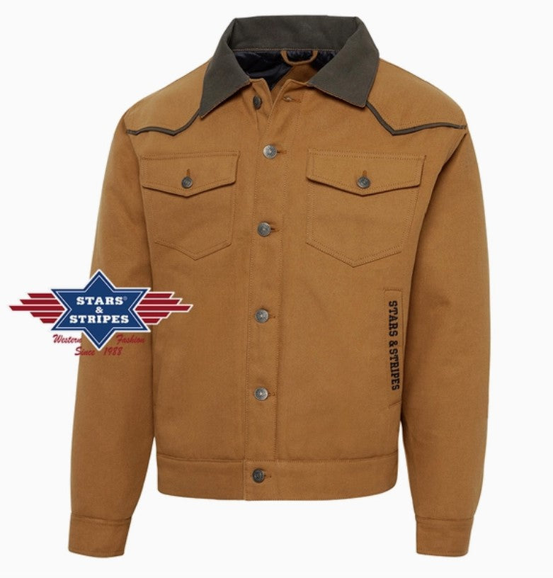 Andrew Men's Canvas Western Jacket