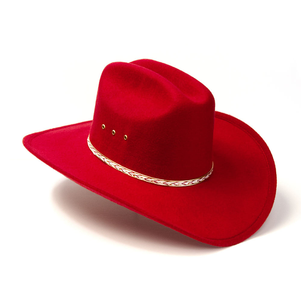 Western Express BFF26 Red Cattleman Cowboy Hat