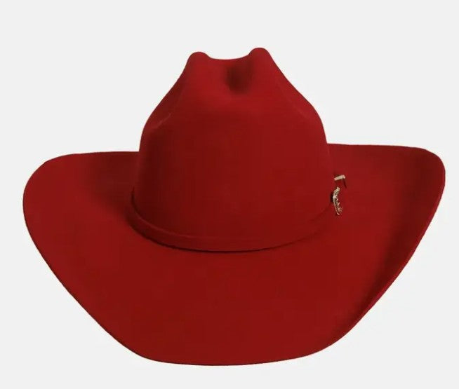 American Hat Makers 710087 Beau Cattleman Cowboy Hat in Scarlet