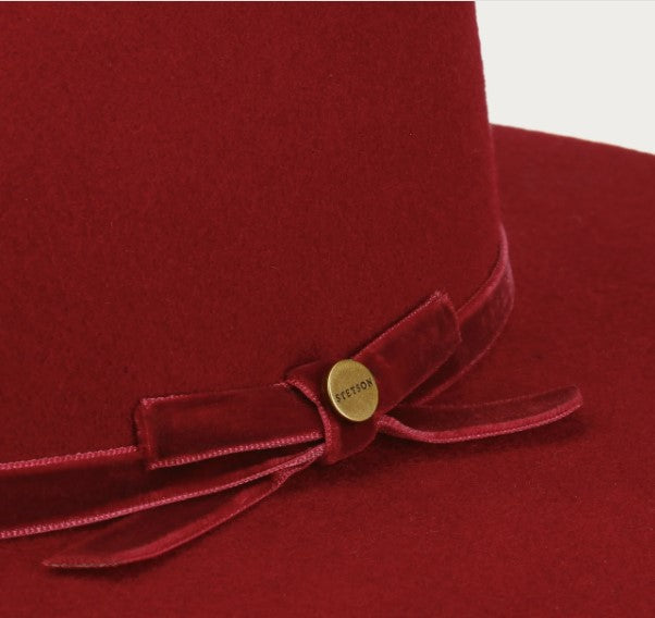 Stetson 2798109 Beresford in Dark Red Lava