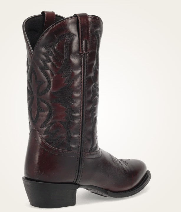 Laredo Birchwood 68458 in Black Cherry Mens Cowboy Boots