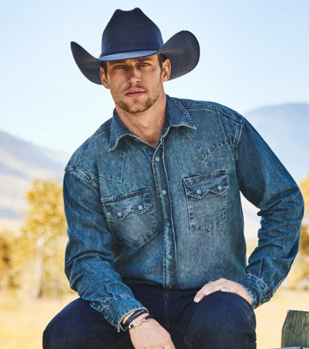 Stetson 3198206 Corral Buffalo 4X in Black