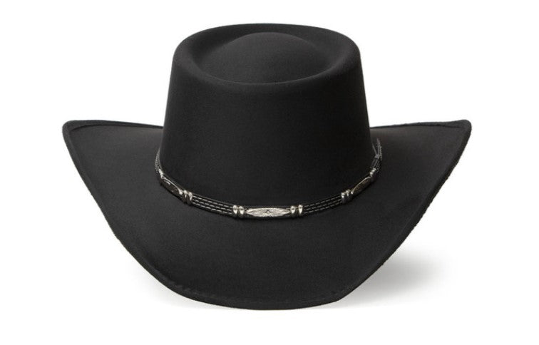 Western Express CL-84 Suede Like Gambler Hat