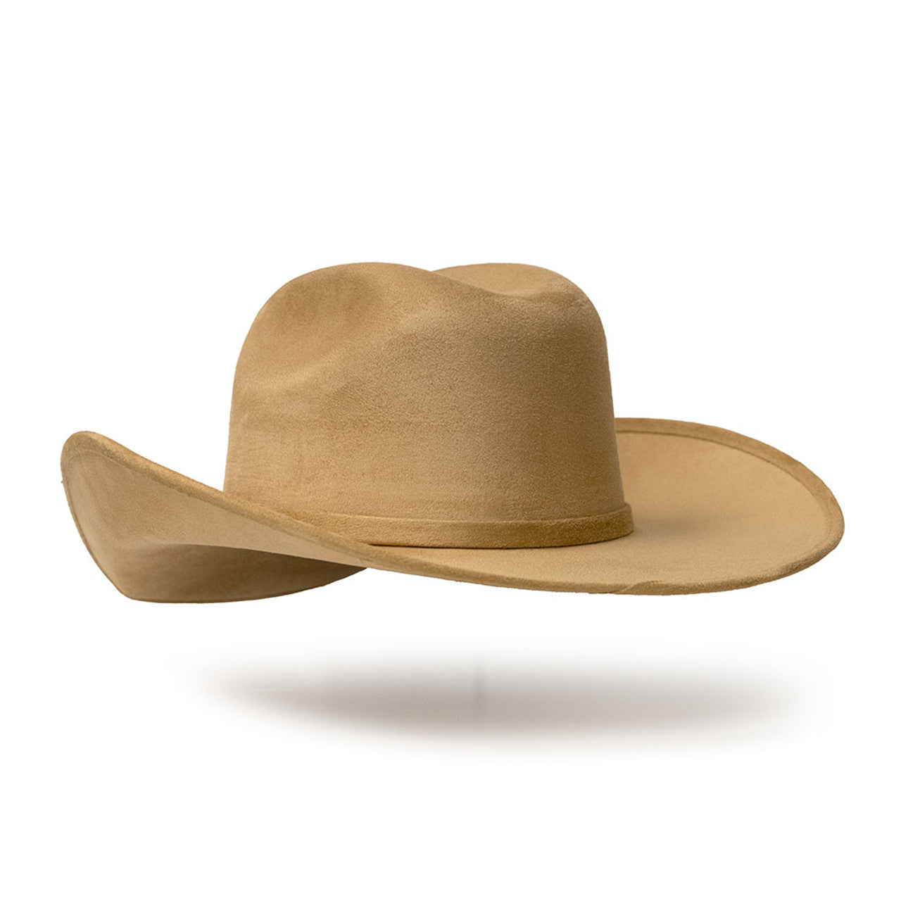 Western Express CL-82 Suede Like Hat in Taupe/Beige